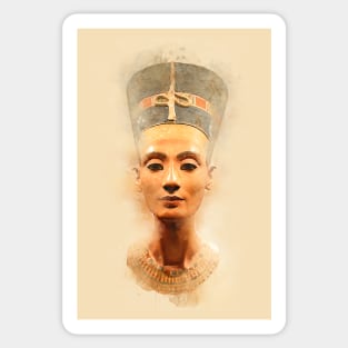 Nefertiti the Egyptian Queen Sticker